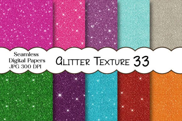 Seamless Glitter Texture Background
