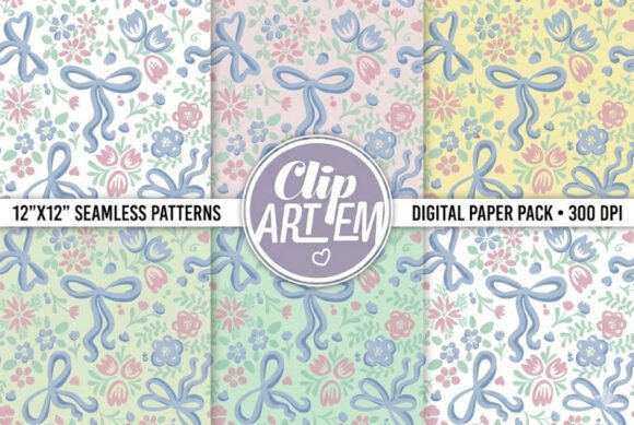 Spring Boho Bows Baby Pattern Floral: A Timeless Addition to Your Creative Workflow