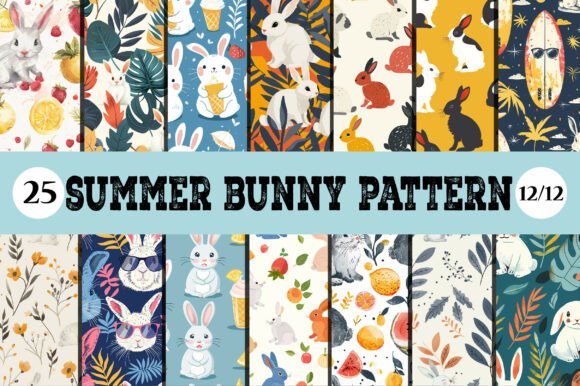Summer Bunny Pattern: A Creative Resource for Playful Designs