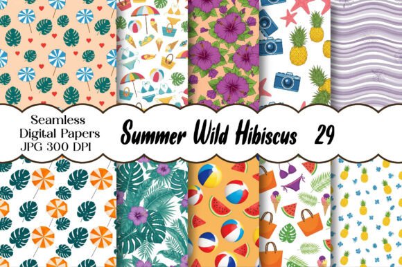 Summer Wild Hibiscus