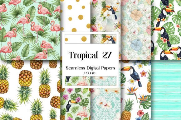 Tropical Petals Bring Vibrant Island Beauty to Your Designs